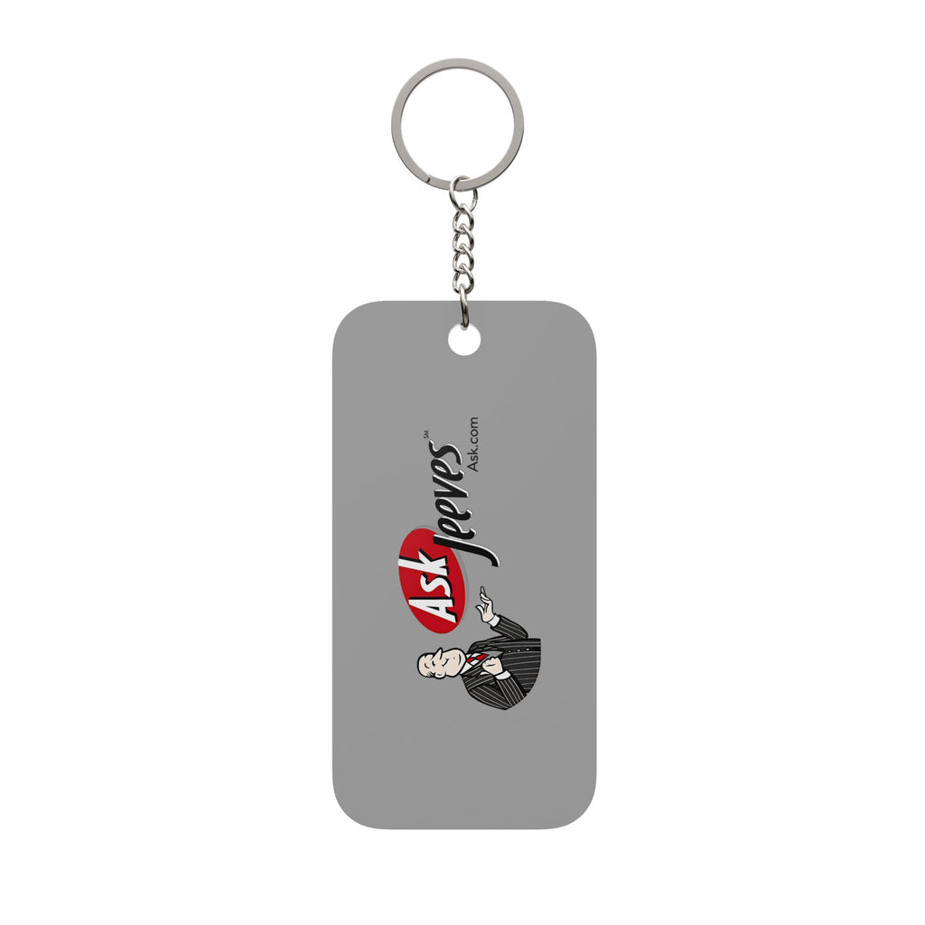 Ask Jeeves Double-Sided Keychain Charm