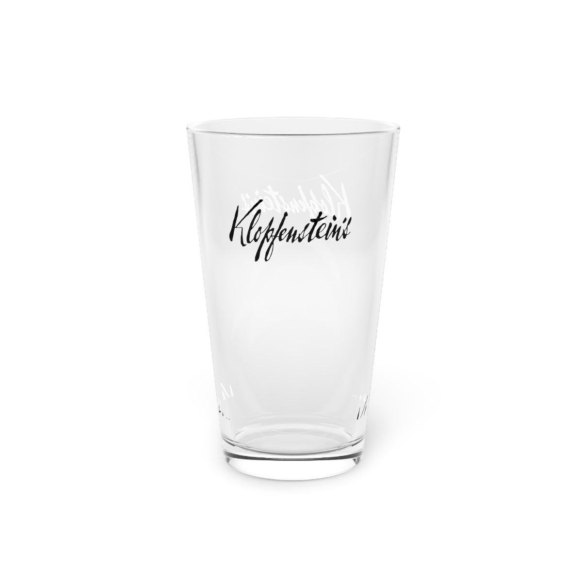 Klopfenstein's 16oz Pint Glass