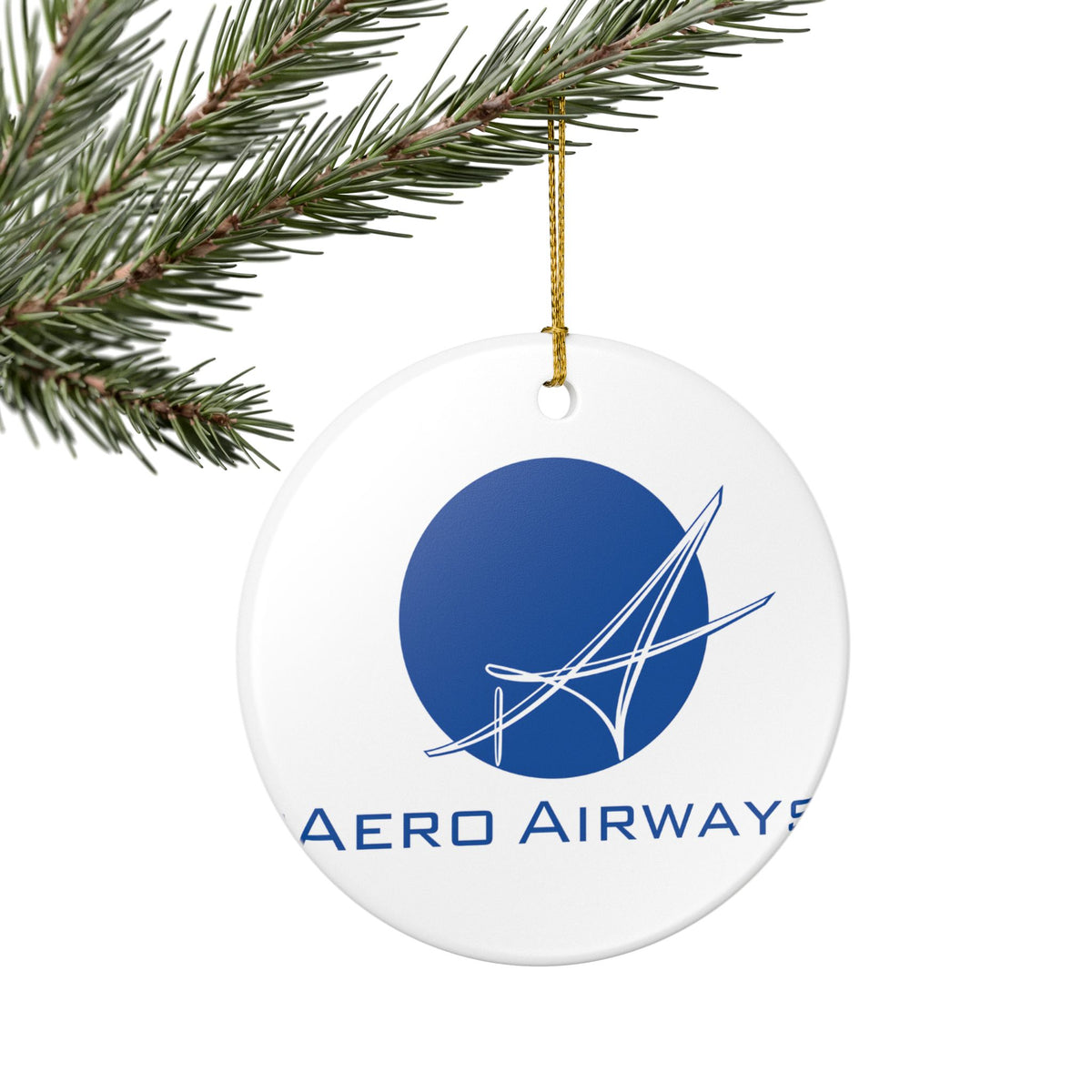 iAero Airways Ceramic Ornament