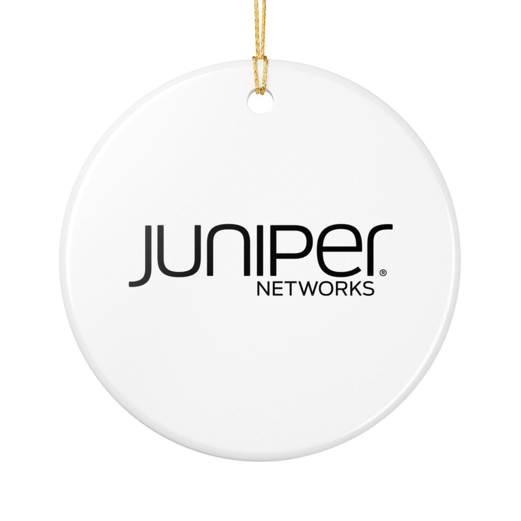 Juniper Networks Ceramic Ornament
