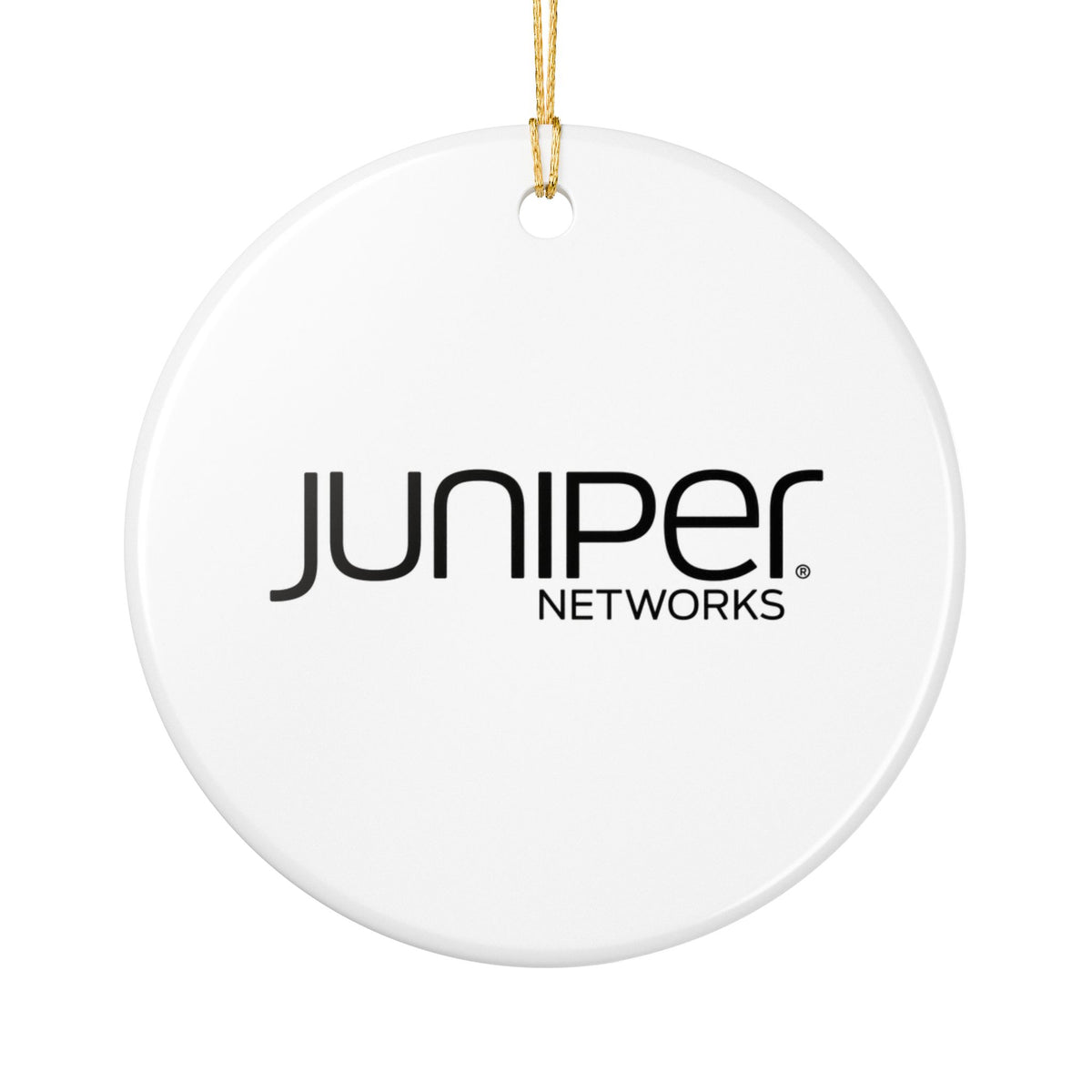 Juniper Networks Ceramic Ornament