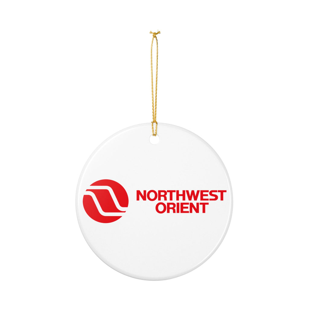 Northwest Orient Airlines Ceramic Ornament