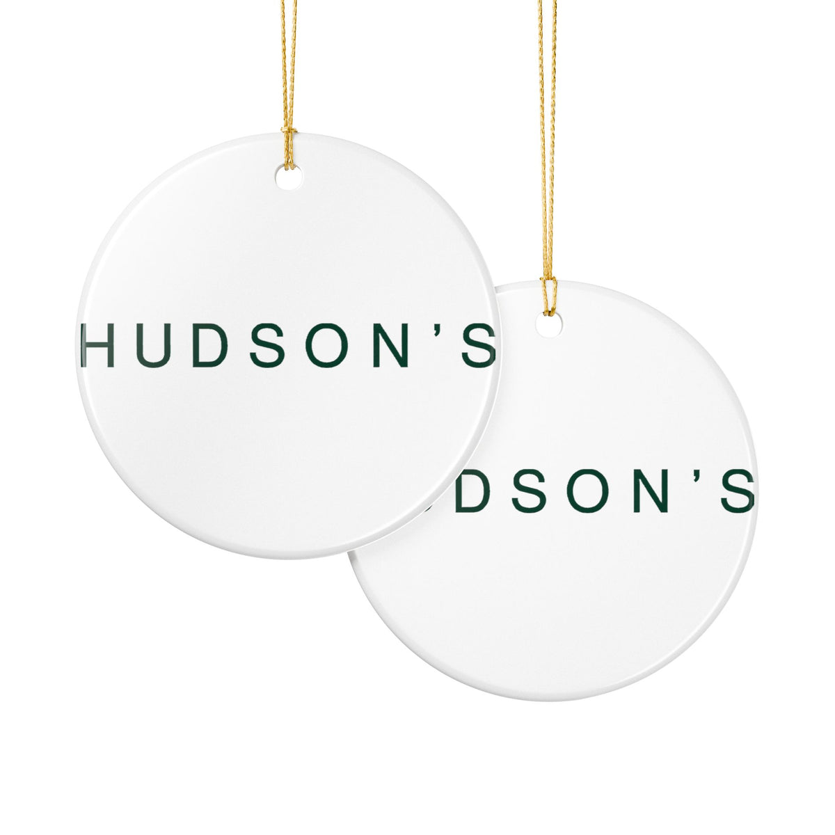 Hudson's Ceramic Ornament