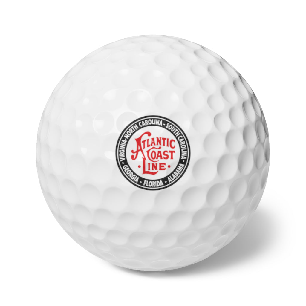 Atlantic Coast Line Railroad Golf Balls