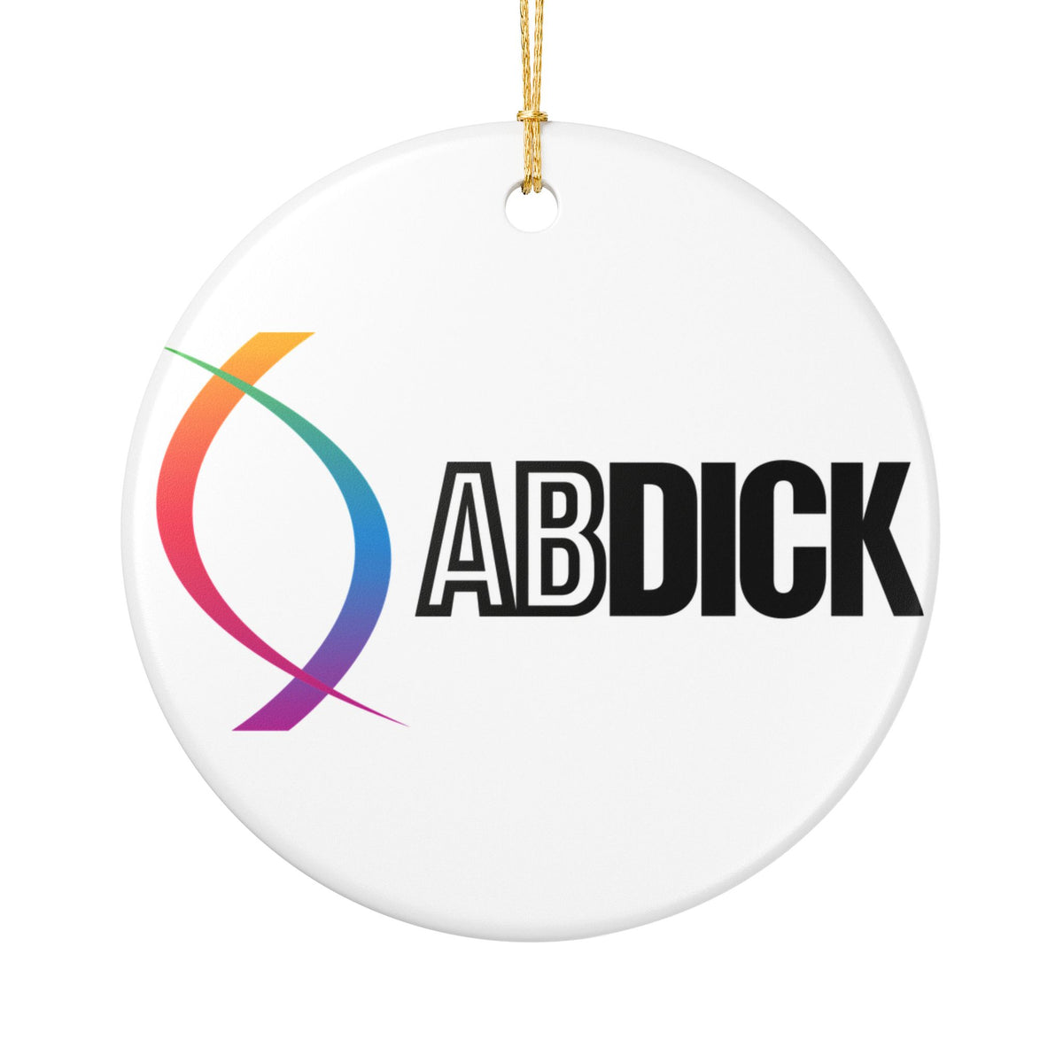 A. B. Dick Company Ceramic Ornament