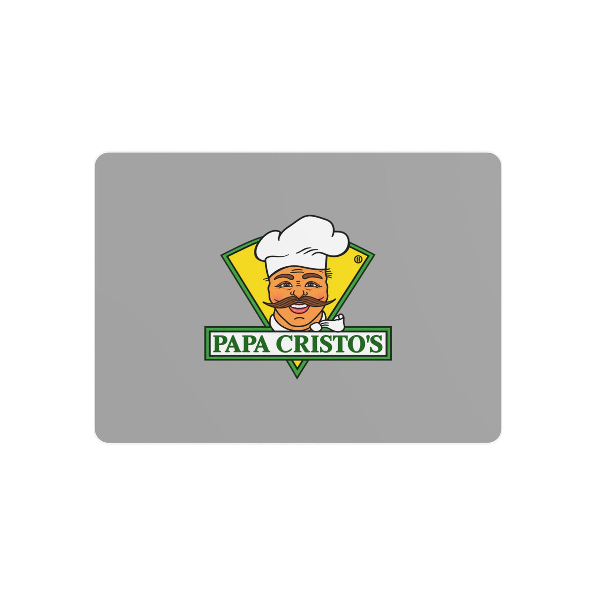 Papa Cristo's Metal Sign