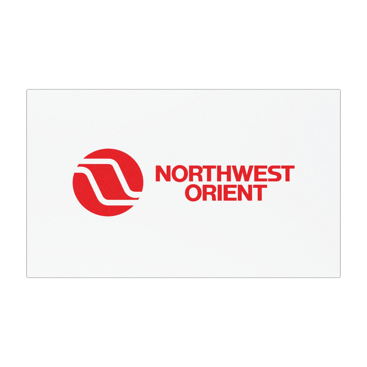 Northwest Orient Airlines Car Magnet