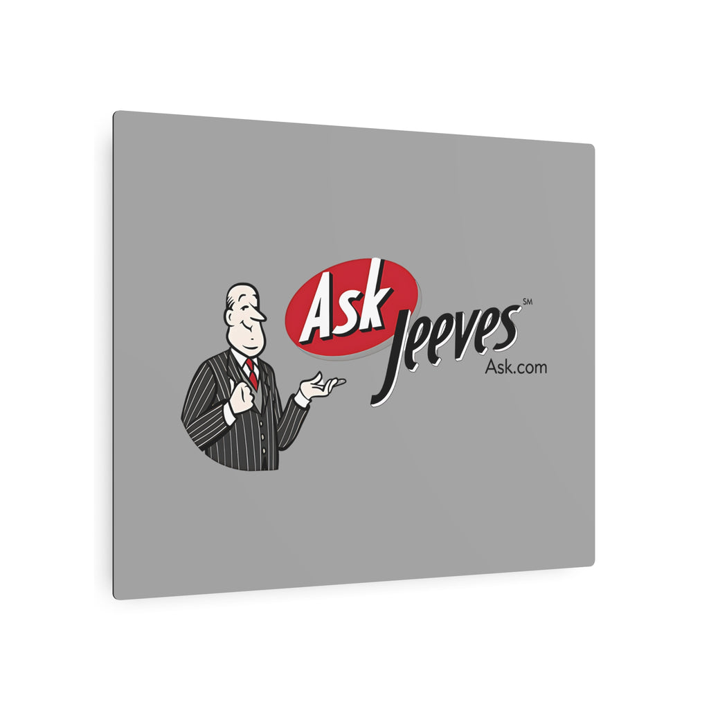 Ask Jeeves Metal Sign