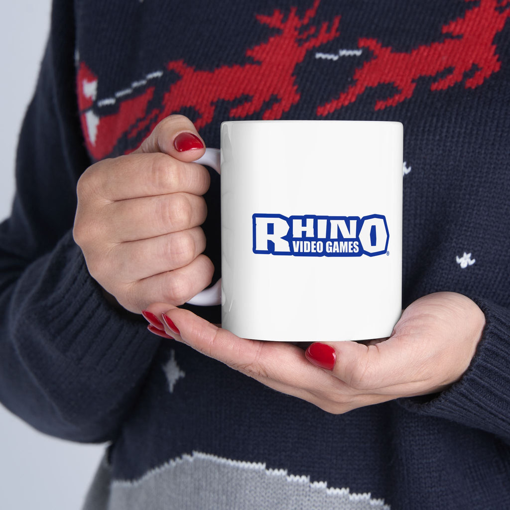 Rhino Video Games Ceramic Coffee Mug