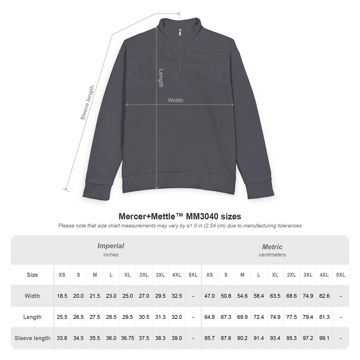 Atlantic Coast Line Railroad Heavy Knit Quarter-Zip Sweatshirt