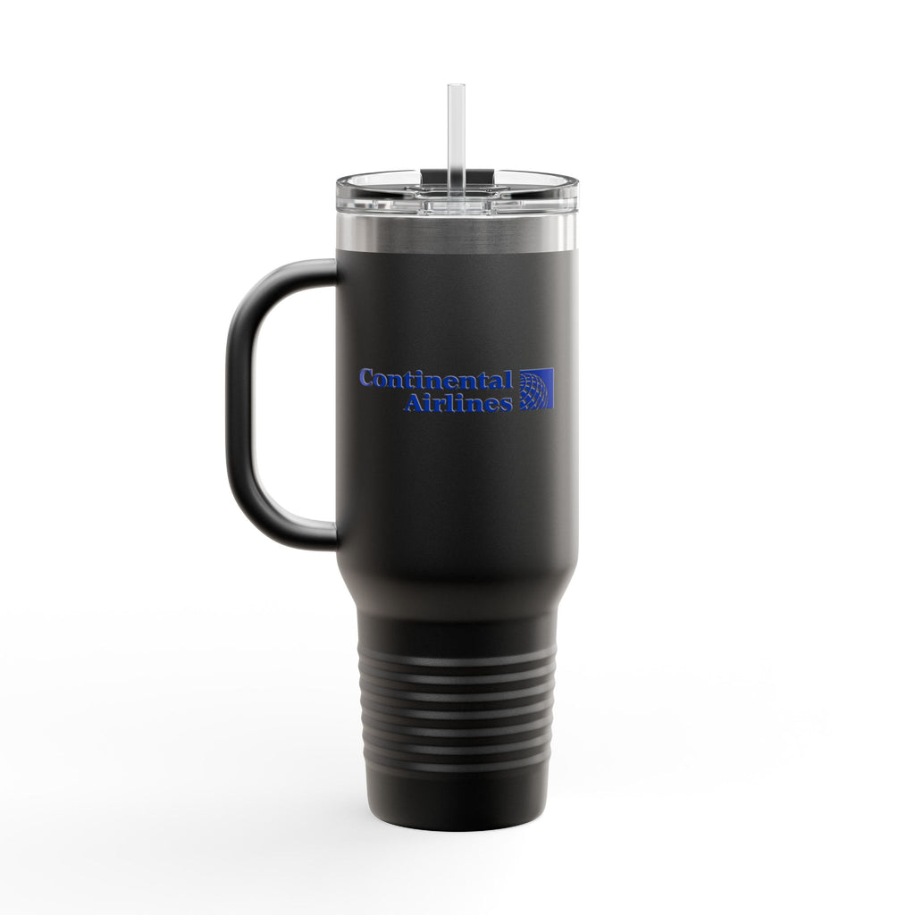 Continental Airlines 40oz Insulated Travel Mug Stainless Tumbler
