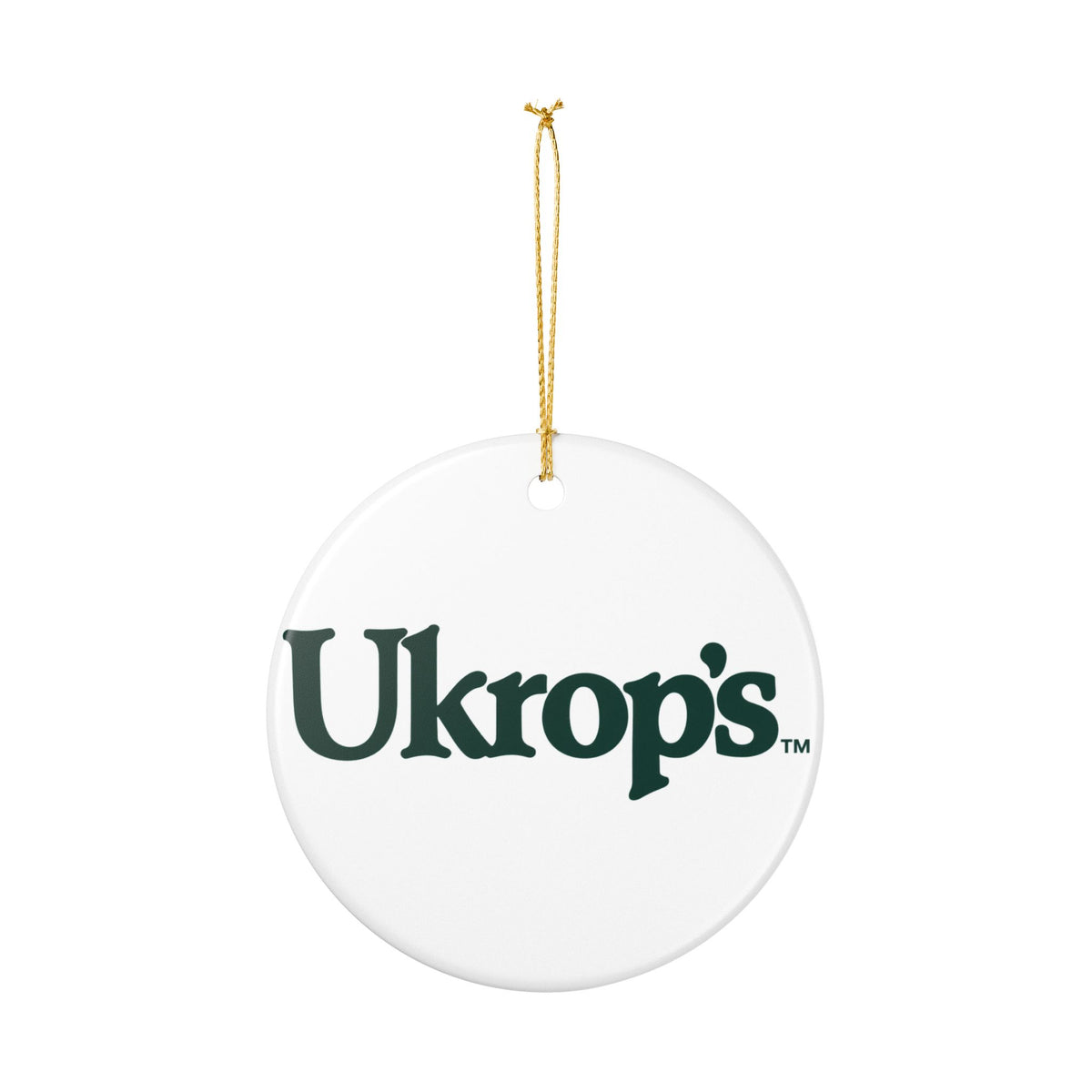 Ukrop's Super Markets Ceramic Ornament