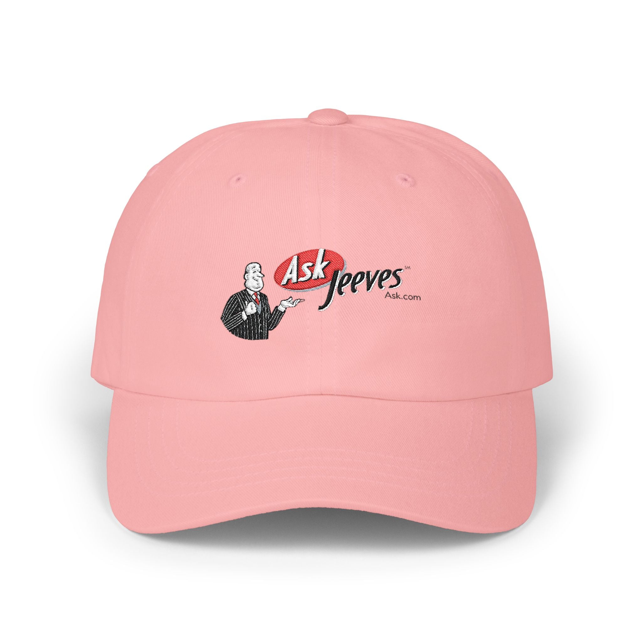 Ask Jeeves Embroidered Dad Cap Hat