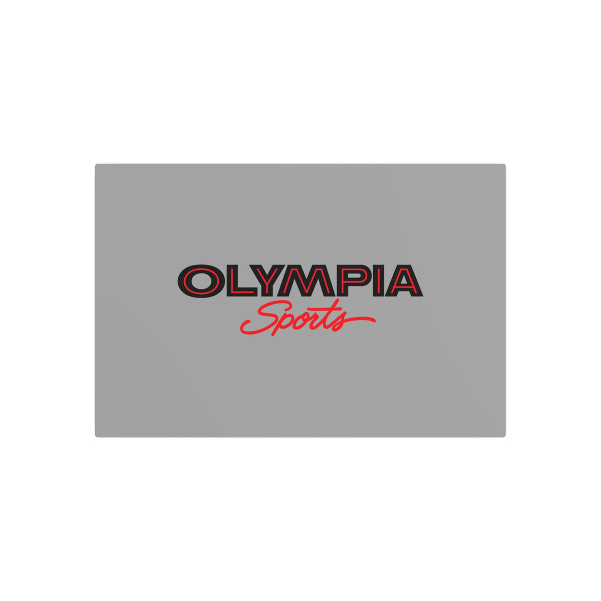 Olympia Sports Metal Sign