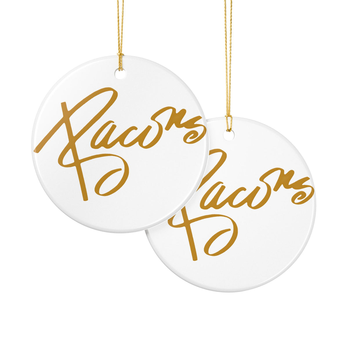 Bacon's Ceramic Ornament