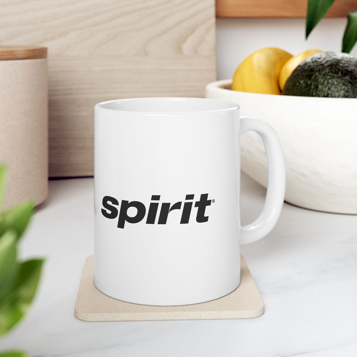 Spirit Airlines Ceramic Coffee Mug