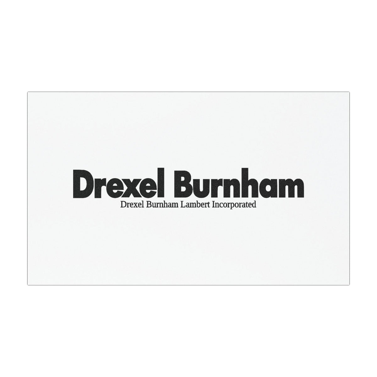 Drexel Burnham Lambert Car Magnet