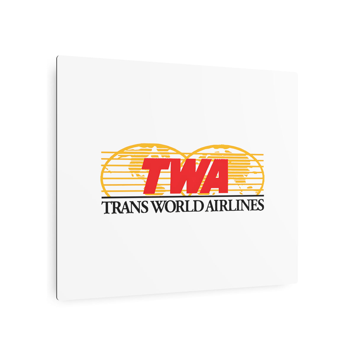 Trans World Airlines (TWA) Metal Sign