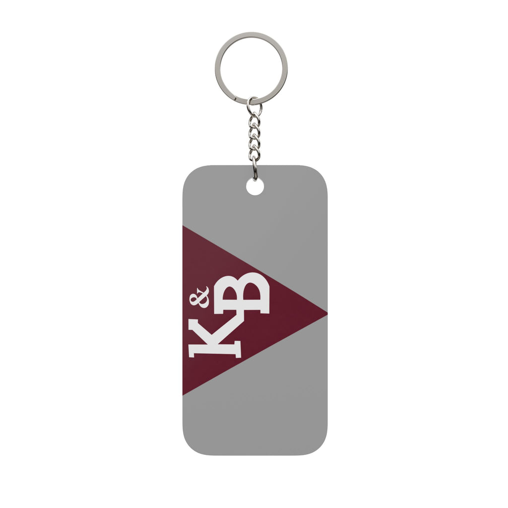 Kroch's and Brentano's Double-Sided Keychain Charm