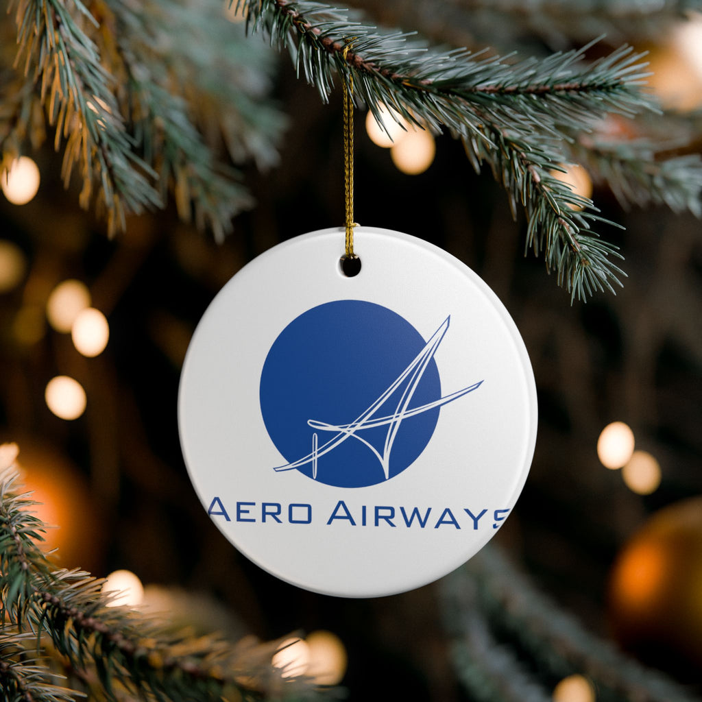 iAero Airways Ceramic Ornament