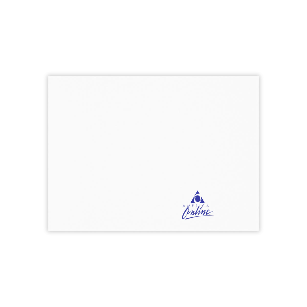America Online (AOL) Sticky Post-it Note Pad