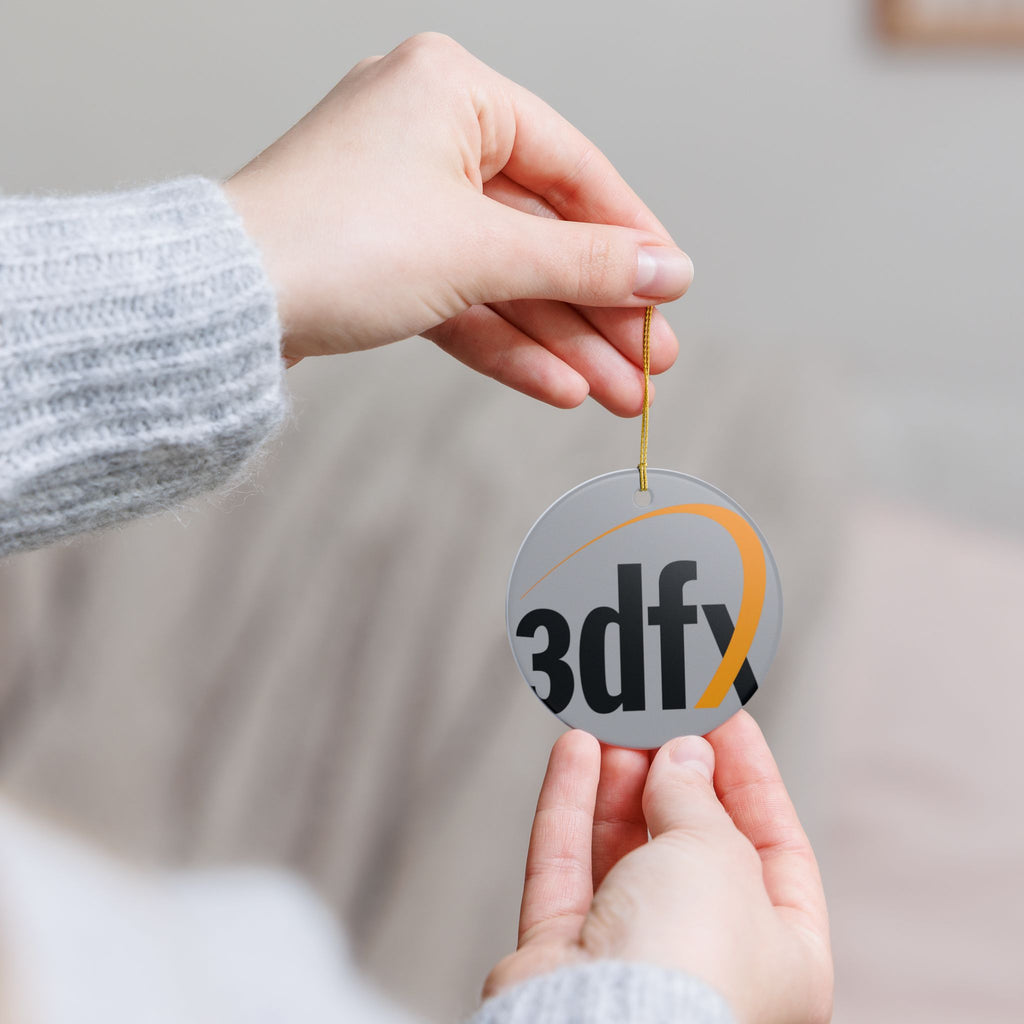 3dfx Interactive Ceramic Ornament
