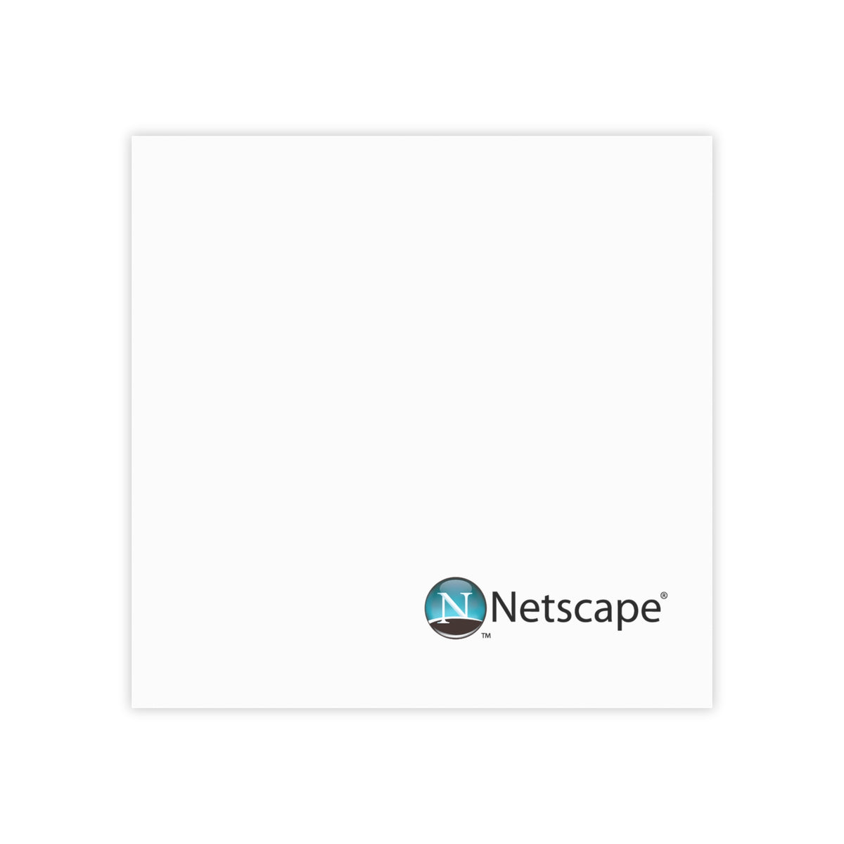 Netscape Sticky Post-it Note Pad