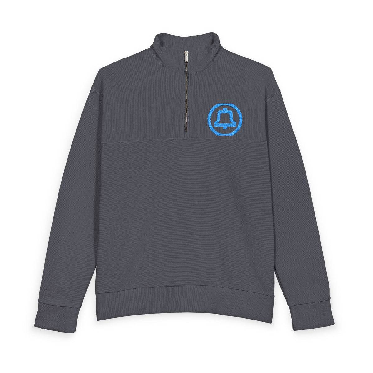 Bell System Heavy Knit Quarter-Zip Sweatshirt