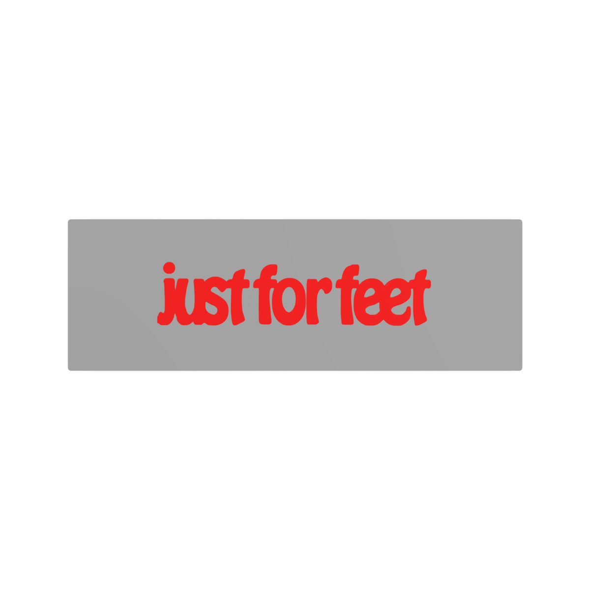 Just For Feet Metal Sign