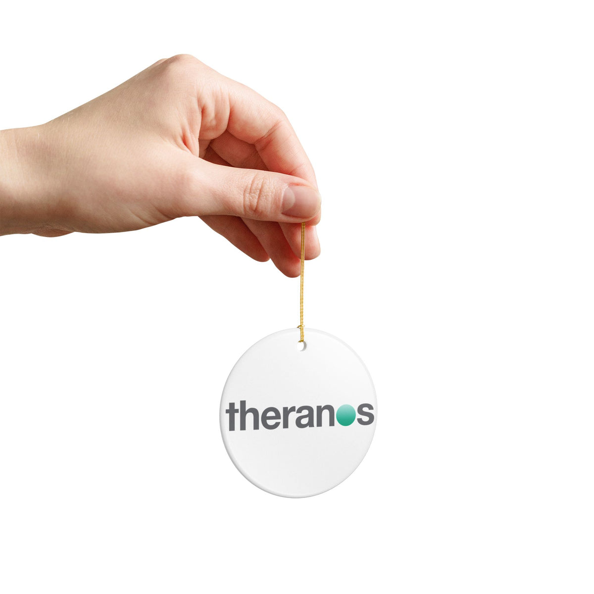 Theranos Inc. Ceramic Ornament