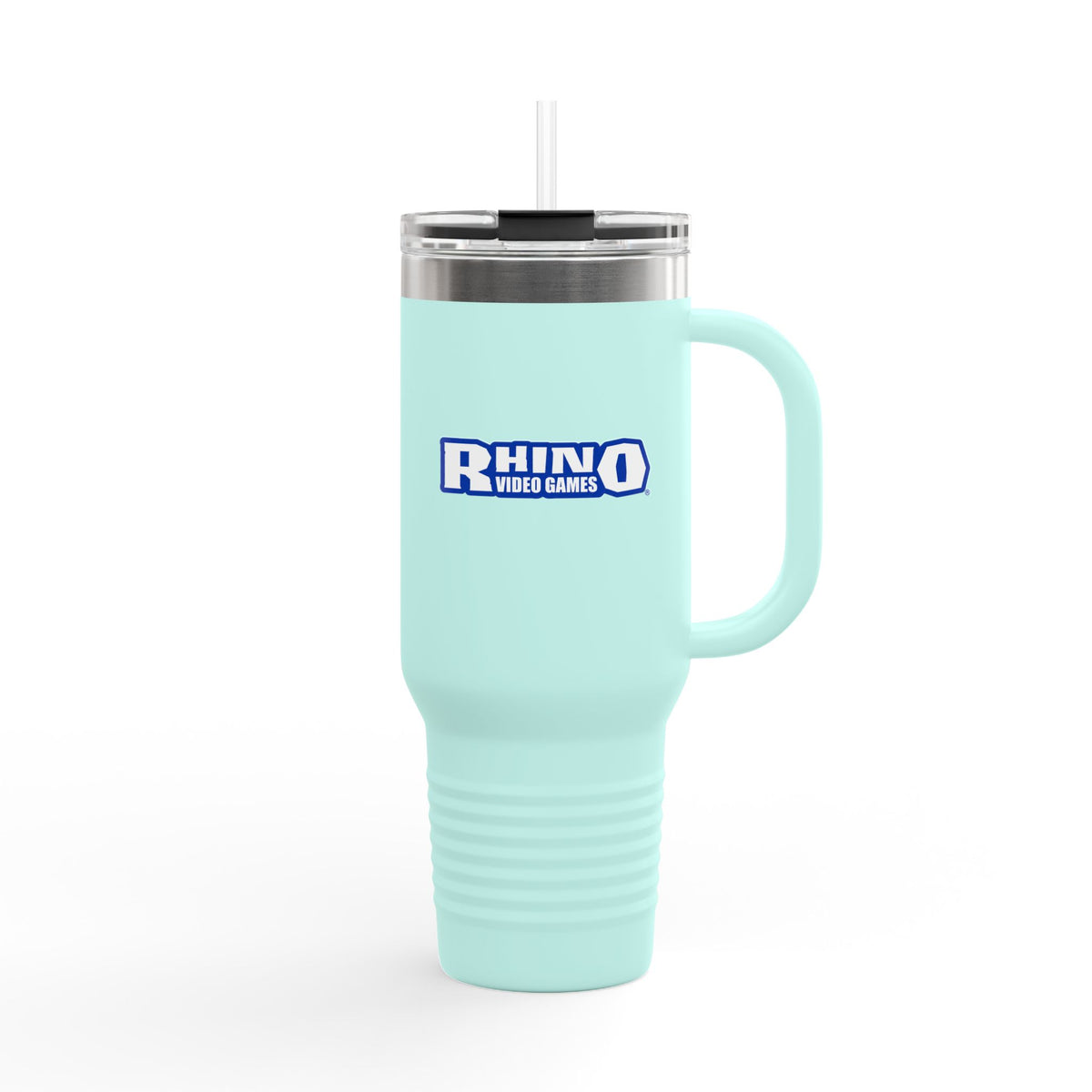 Rhino Video Games 40oz Insulated Travel Mug Stainless Tumbler