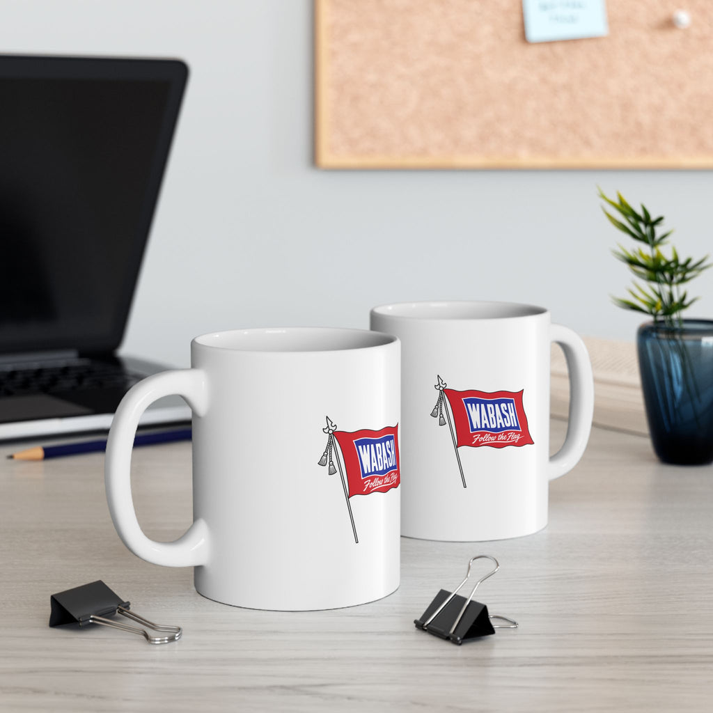 Wabash Railroad Ceramic Coffee Mug