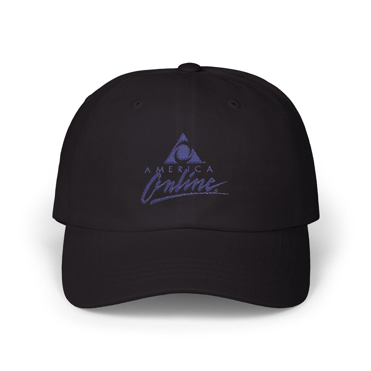 America Online (AOL) Embroidered Dad Cap Hat