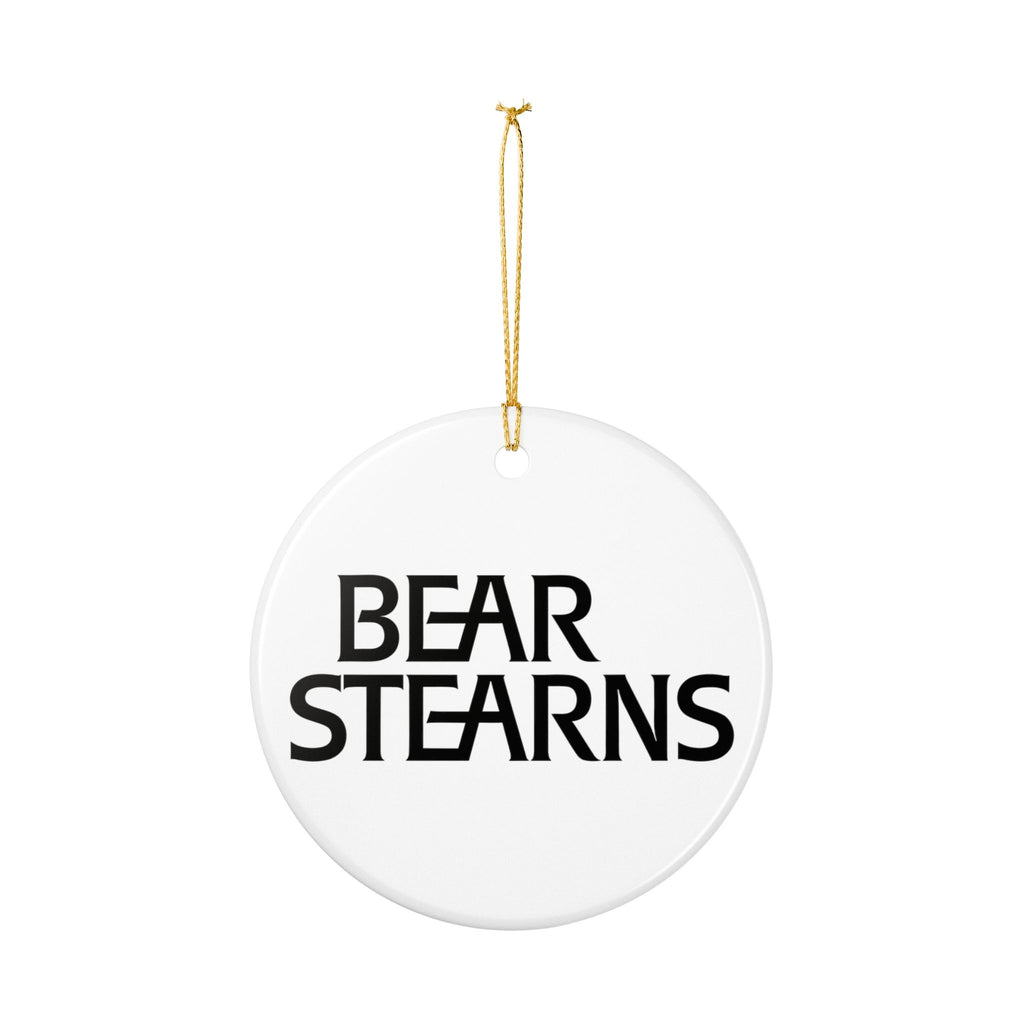 Bear Stearns Ceramic Ornament