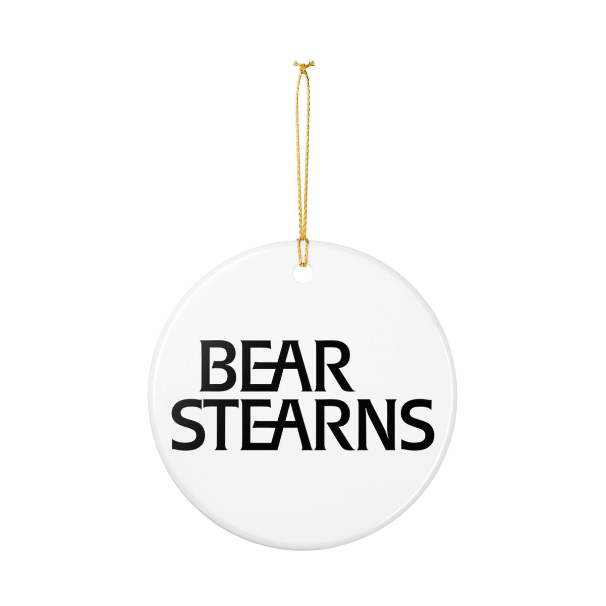 Bear Stearns Ceramic Ornament
