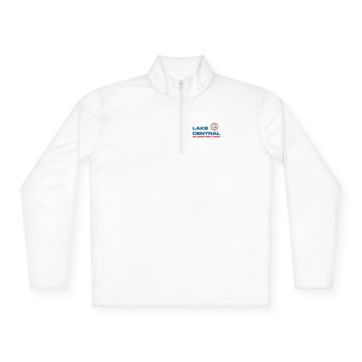 Lake Central Airlines Unisex Quarter Zip Pullover