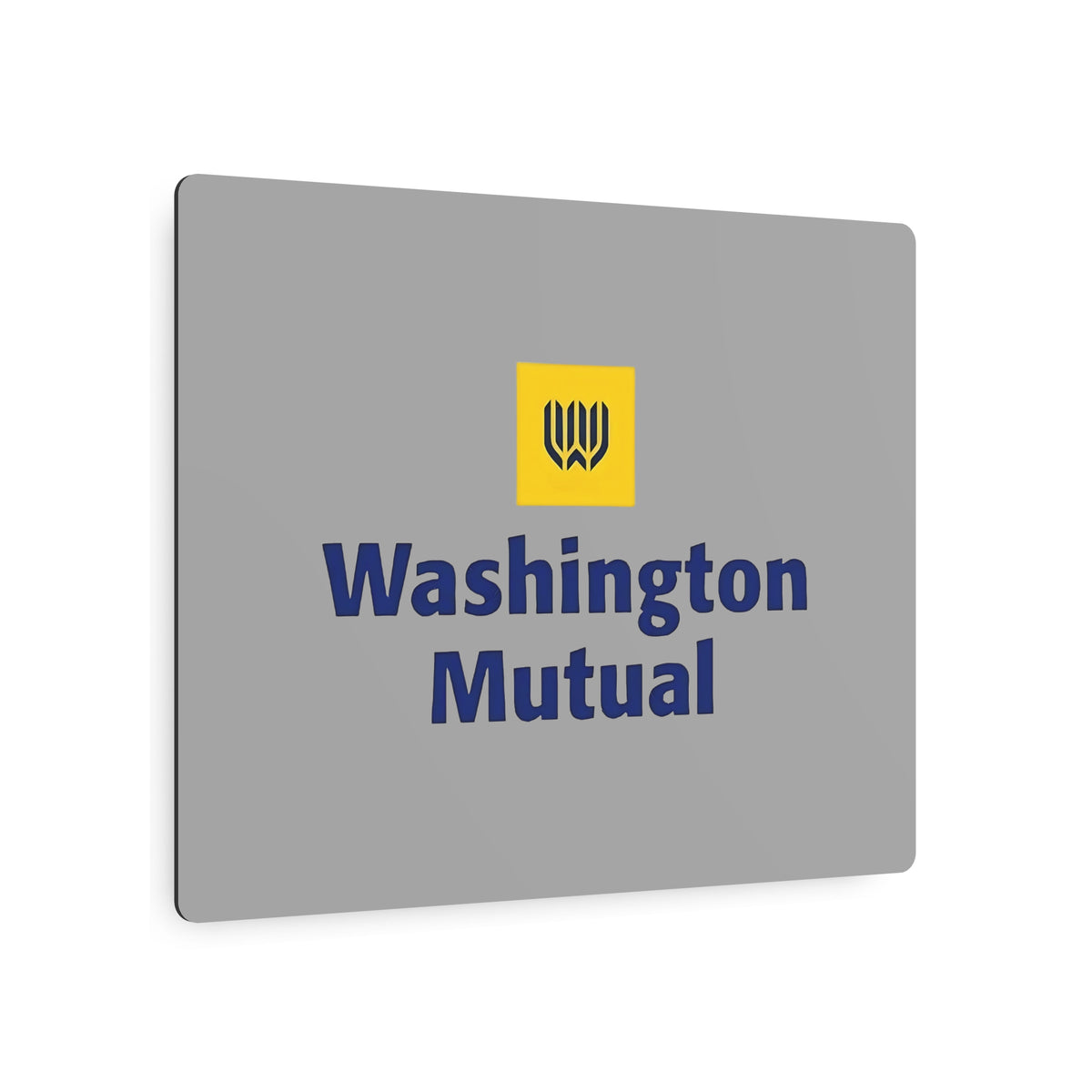 Washington Mutual Metal Sign
