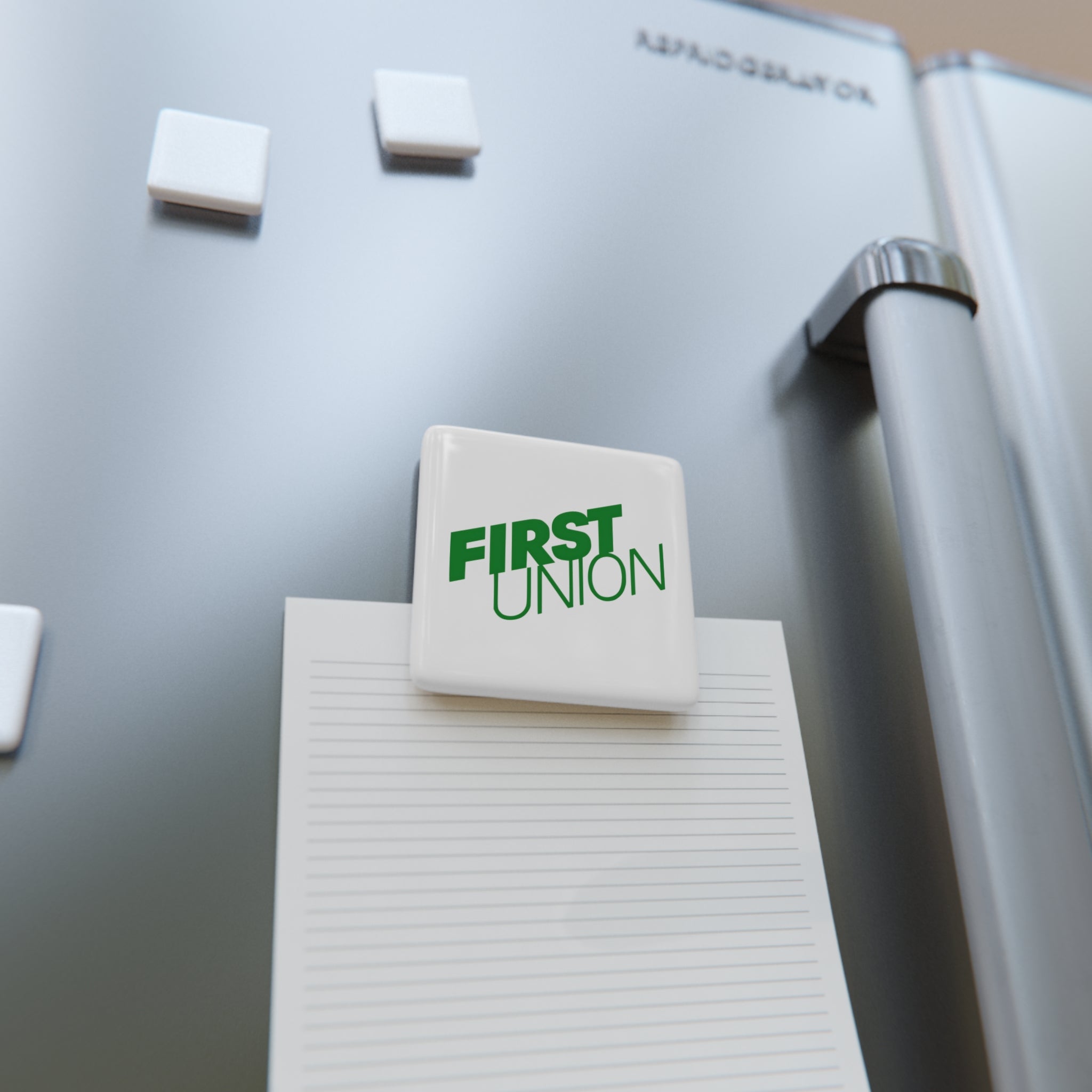 First Union Square Porcelain Fridge Magnet