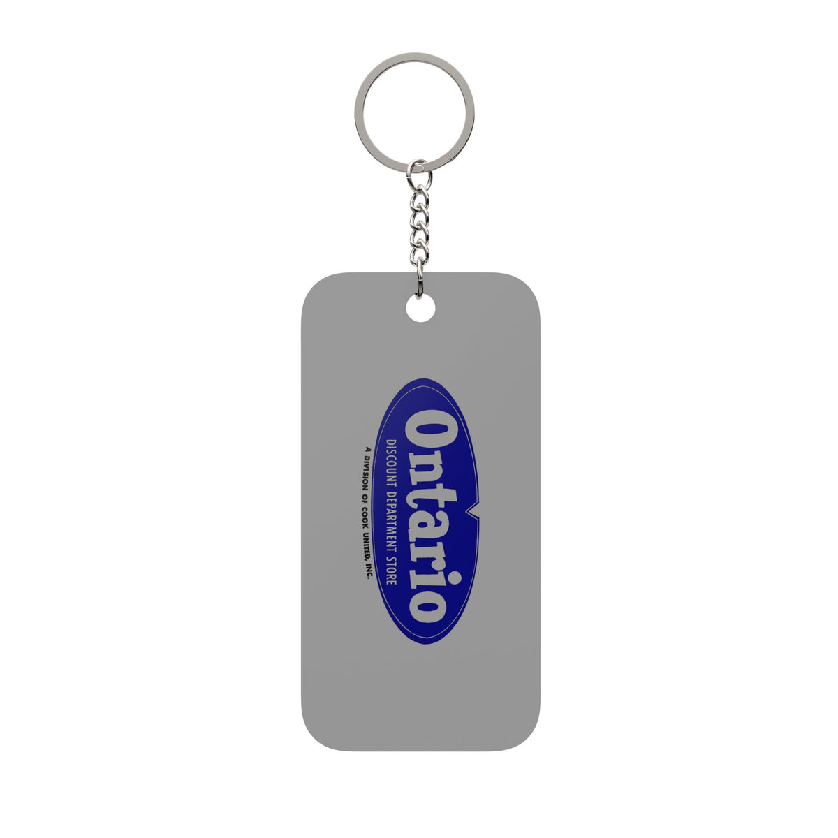 Ontario Discount Department Store Double-Sided Keychain Charm