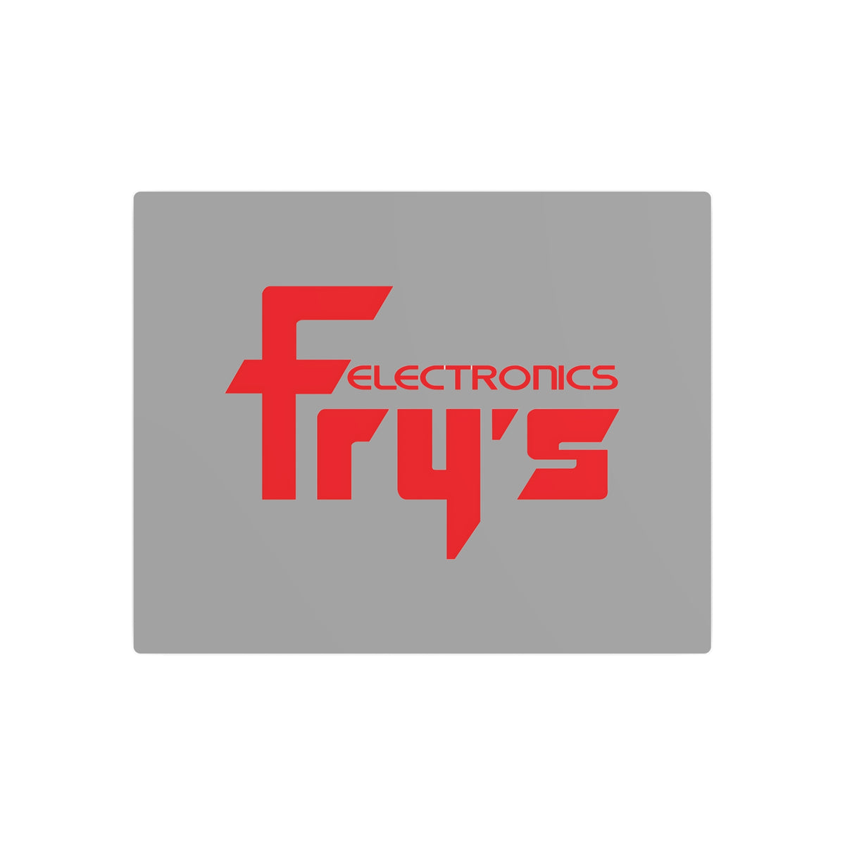 Fry's Electronics Metal Sign