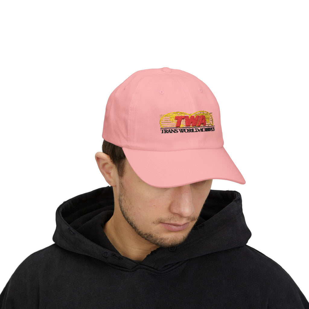 Trans World Airlines (TWA) Embroidered Dad Cap Hat