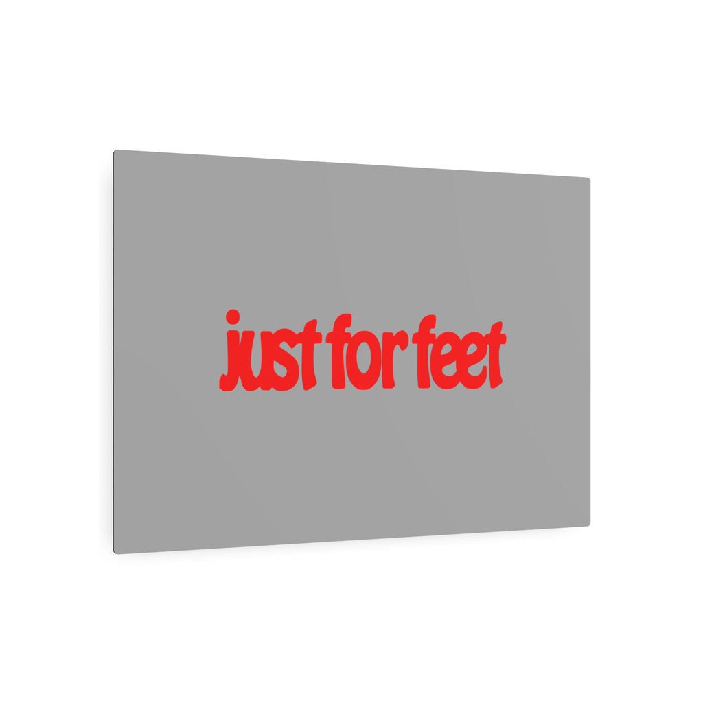 Just For Feet Metal Sign