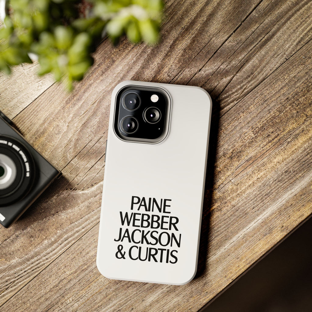 Paine Webber Jackson & Curtis Tough Phone Case