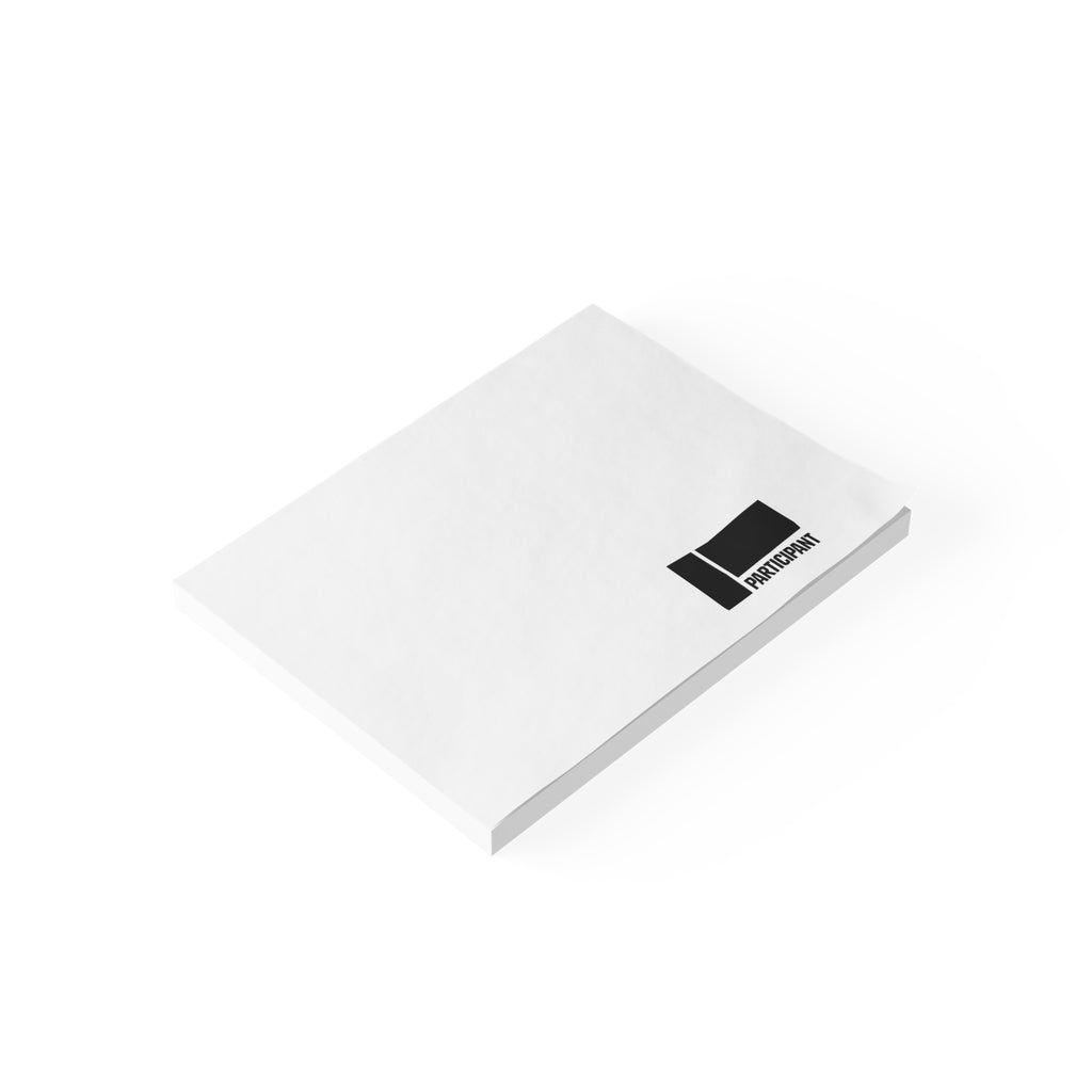 Participant Media Sticky Post-it Note Pad