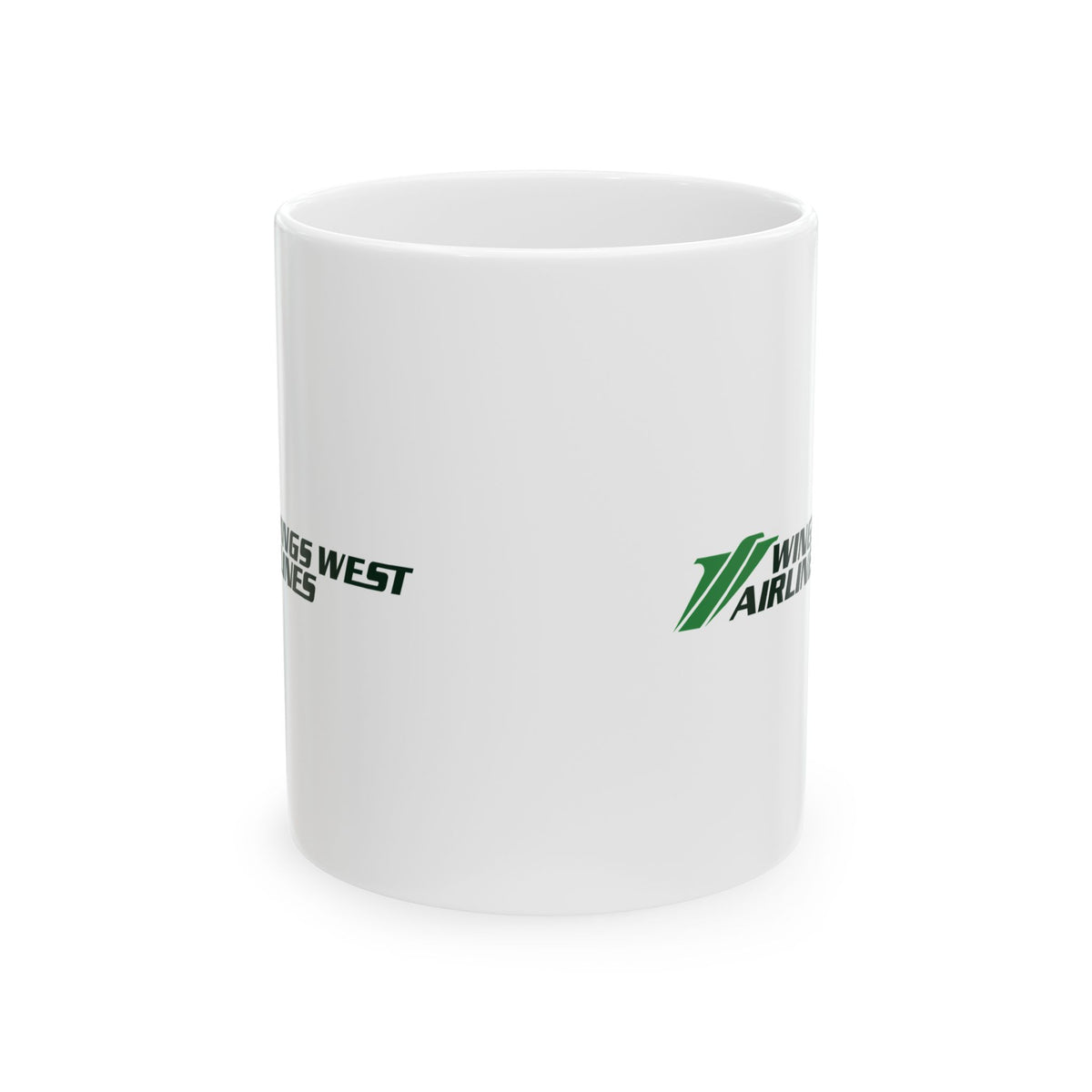Wings West Airlines Ceramic Coffee Mug
