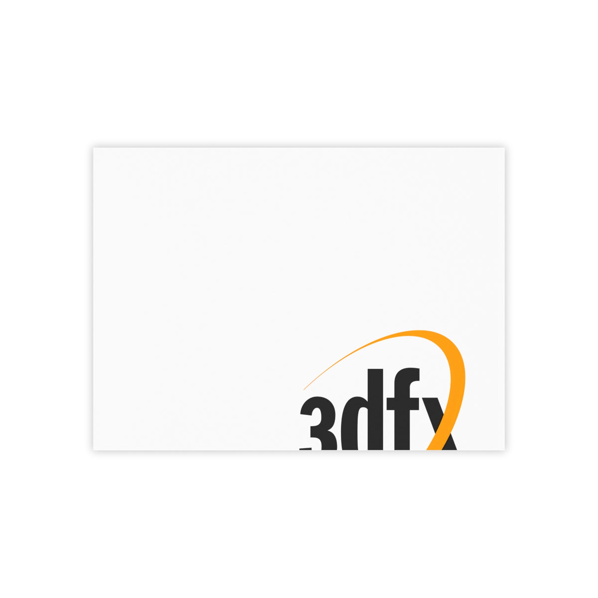 3dfx Interactive Sticky Post-it Note Pad
