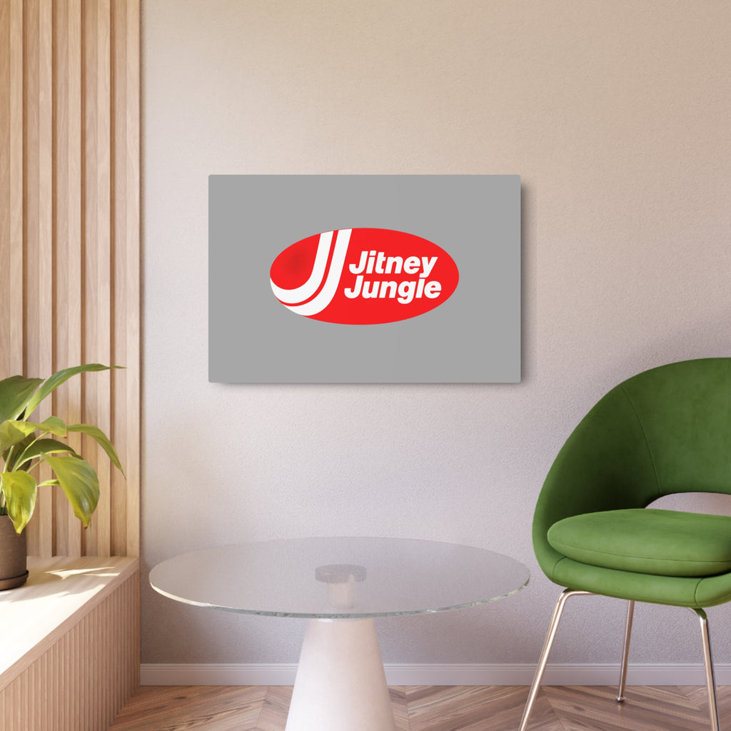 Jitney Jungle Metal Sign