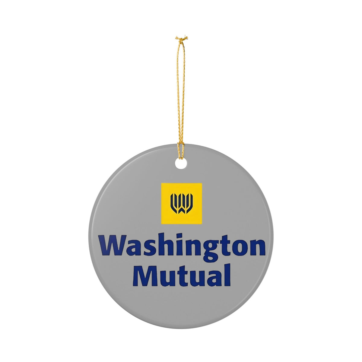 Washington Mutual Ceramic Ornament