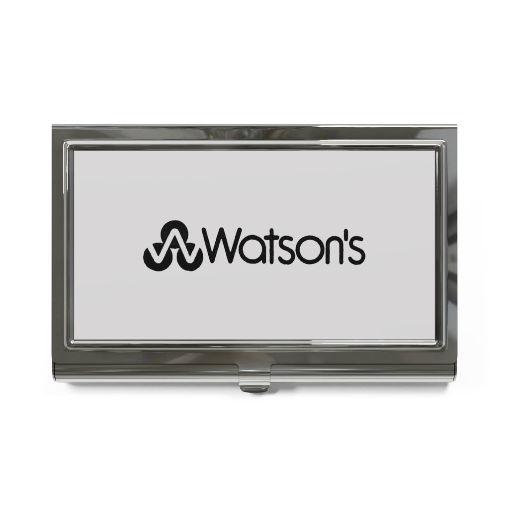 Watson's Metal Business Card Holder