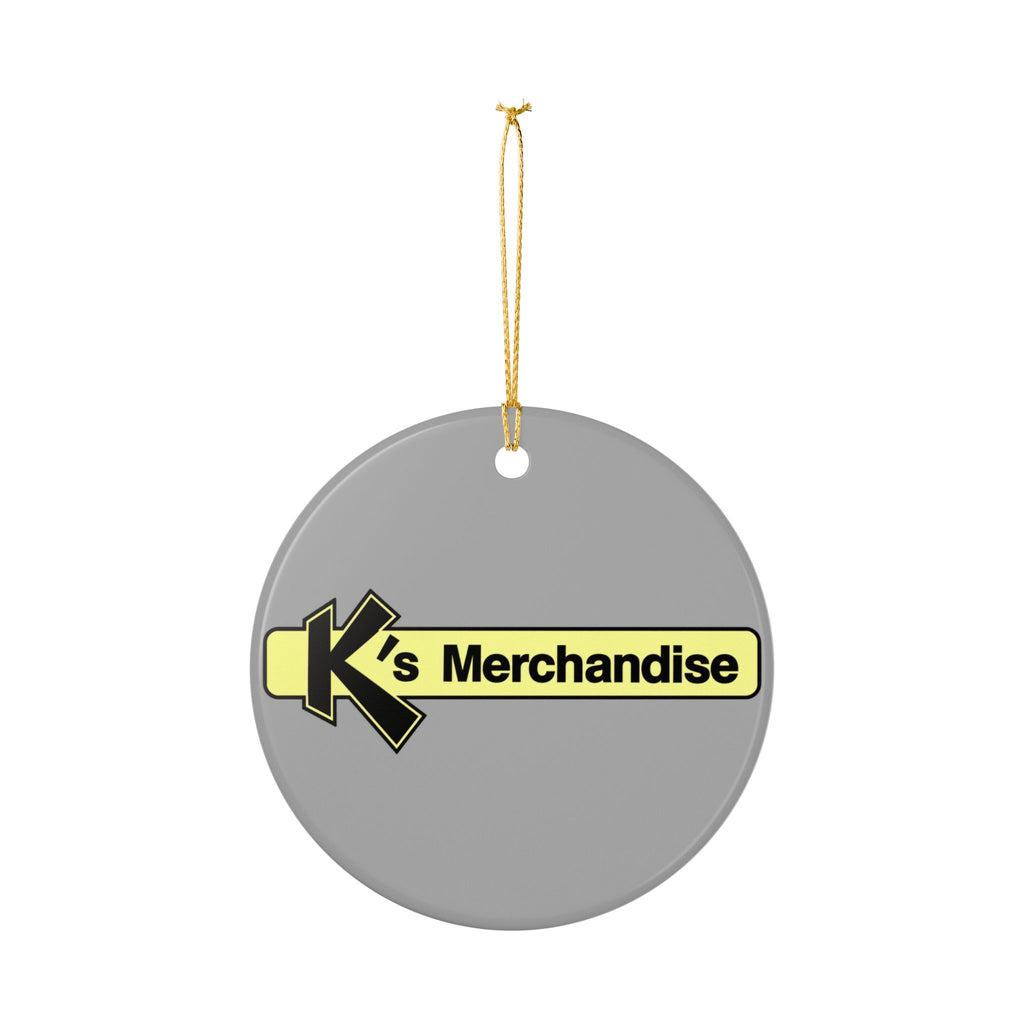K's Merchandise Mart Ceramic Ornament